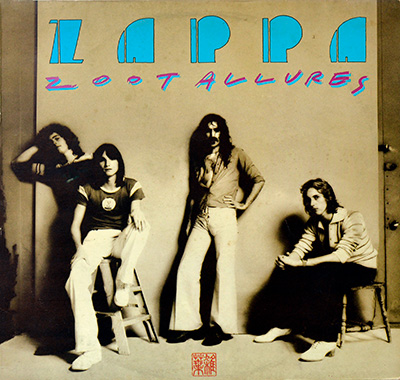 FRANK ZAPPA - Zoot Allures (Two European Releases)  album front cover vinyl record